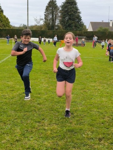 les enfants dans l'effort